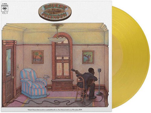 JOHNSON,ROBERT - KING OF THE DELTA BLUE SINGERS VOLUME 2 Yellow Vinyl LP