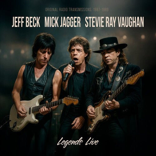 BECK,JEFF / JAGGER,MICK / VAUGHAN,STEVIE RAY - LEGENDS LIVE Clear Vinyl LP