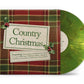 COUNTRY CHRISTMAS / VARIOUS Christmas Tree Green Vinyl LP