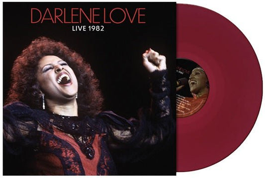 LOVE,DARLENE - LIVE 1982 Red Vinyl LP