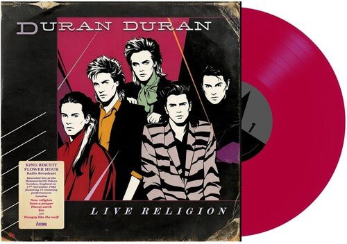 DURAN DURAN - LIVE RELIGION Red Vinyl LP