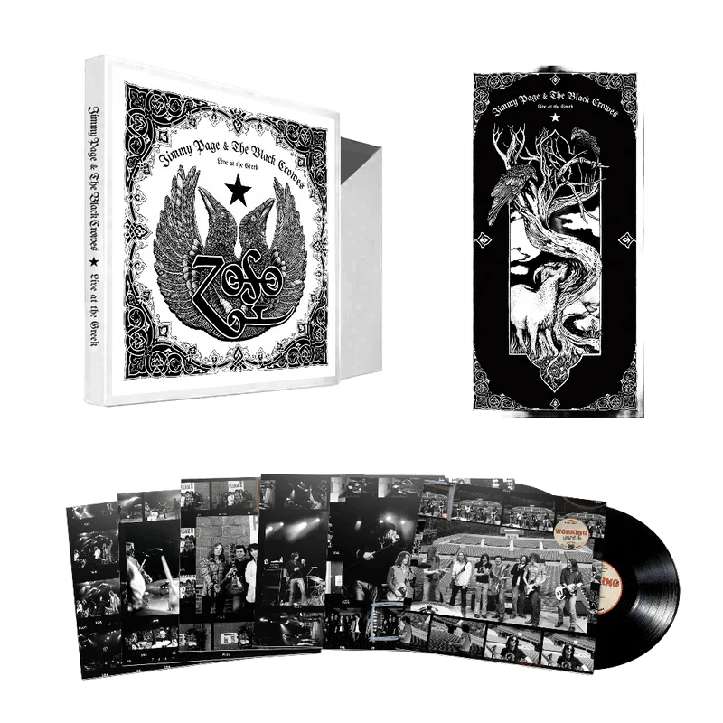 JIMMY PAGE & THE BLACK CROWES - LIVE AT THE GREEK BOX SET 6 Vinyl LP