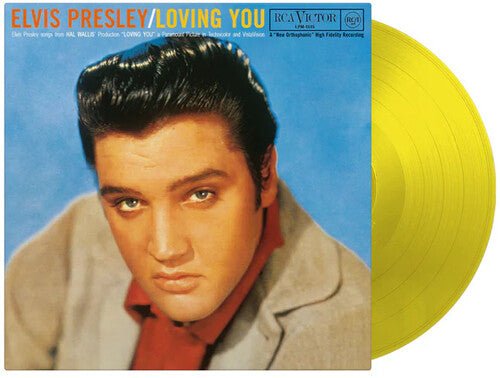 PRESLEY,ELVIS - LOVING YOU Yellow Vinyl LP