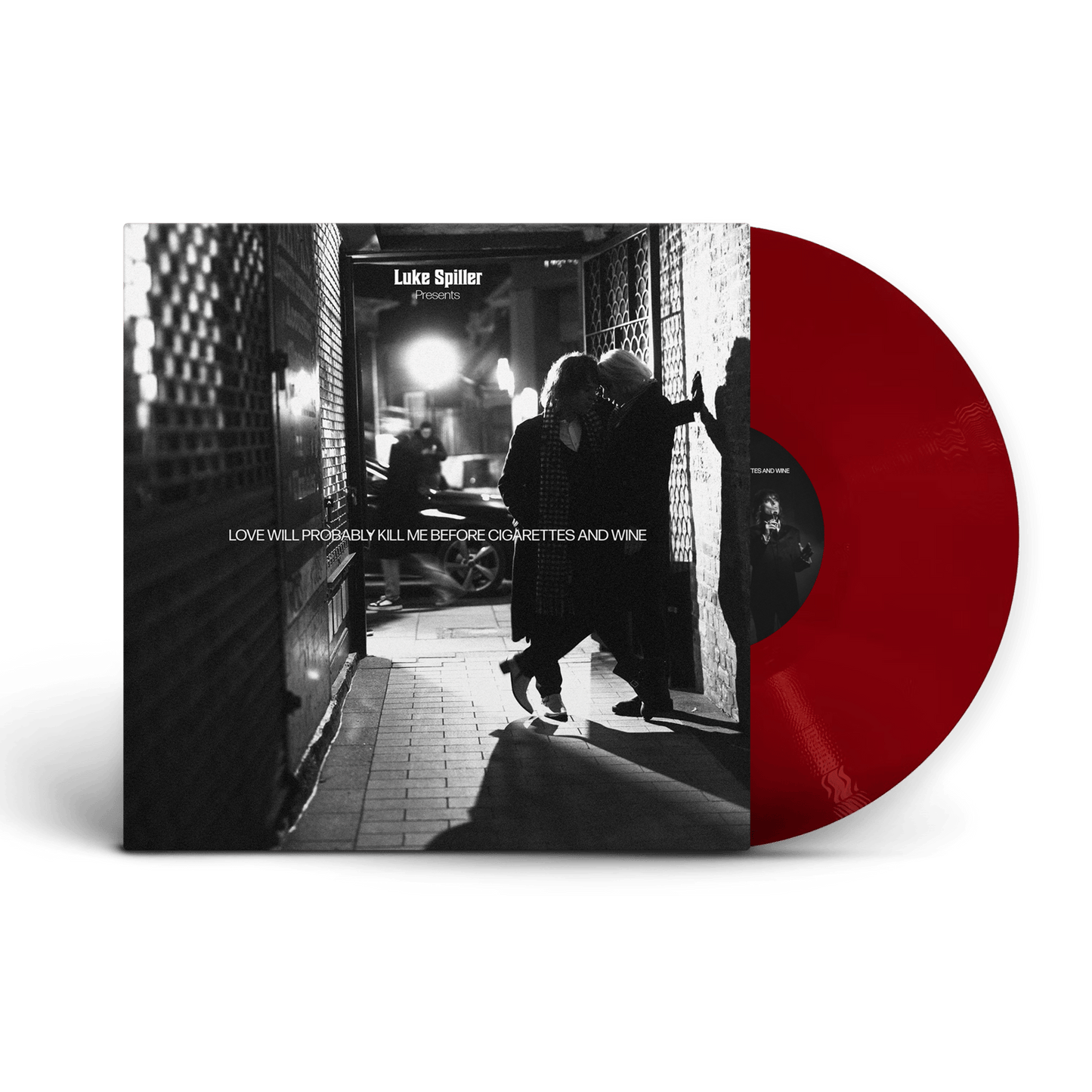 Luke Spiller - Love Will Probably Kill Me Before Cigarettes And Wine W/Signed Picture, Setlist, Red Wine Vinyl LP (Tour Edition)
