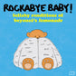 ROCKABYE BABY! - LULLABY RENDITIONS OF BEYONCE'S LEMONADE Yellow Vinyl LP