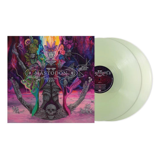 MASTODON - MARROW DEEP Coke Bottle Clear Vinyl LP