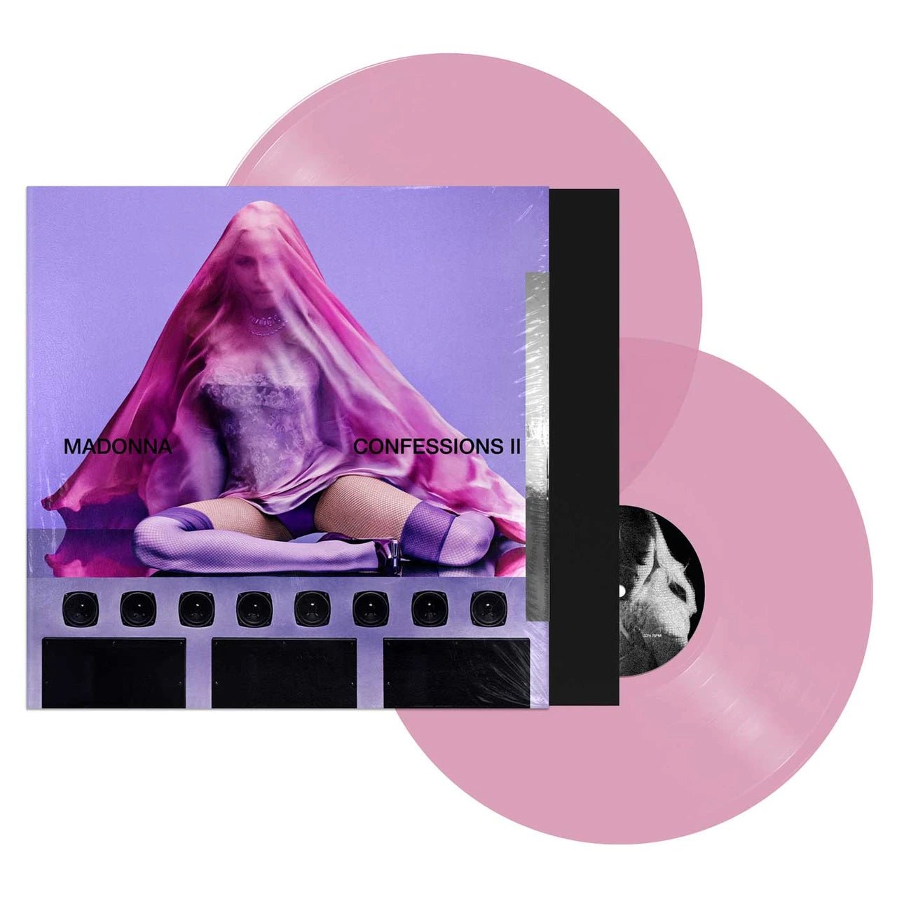 MADONNA - CONFESSIONS II Expanded Translucent Pink Vinyl LP