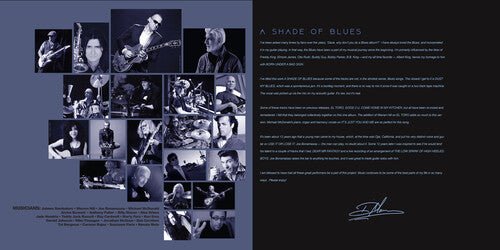 MASON,DAVE - SHADE OF BLUES - BLUE Vinyl LP