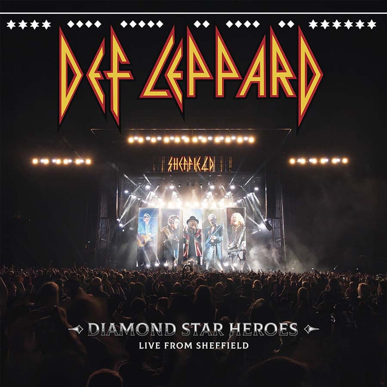 DEF LEPPARD - DIAMOND STAR HEROES: LIVE FROM SHEFFIELD Vinyl LP
