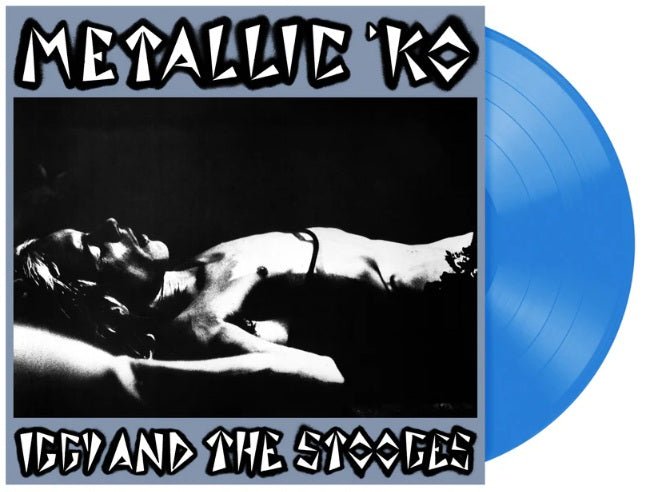 IGGY & STOOGES - METALLIC K.O. Blue Vinyl LP