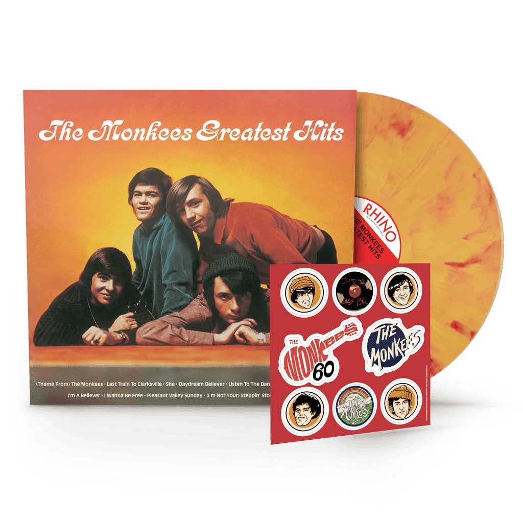 MONKEES - GREATEST HITS 50th Anniversary [IEX] (Yellow Flame Vinyl) Vinyl LP