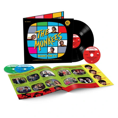 MONKEES - MADE FOR TV: FAVORITE EPISODES AND BIGGEST HITS Vinyl LP