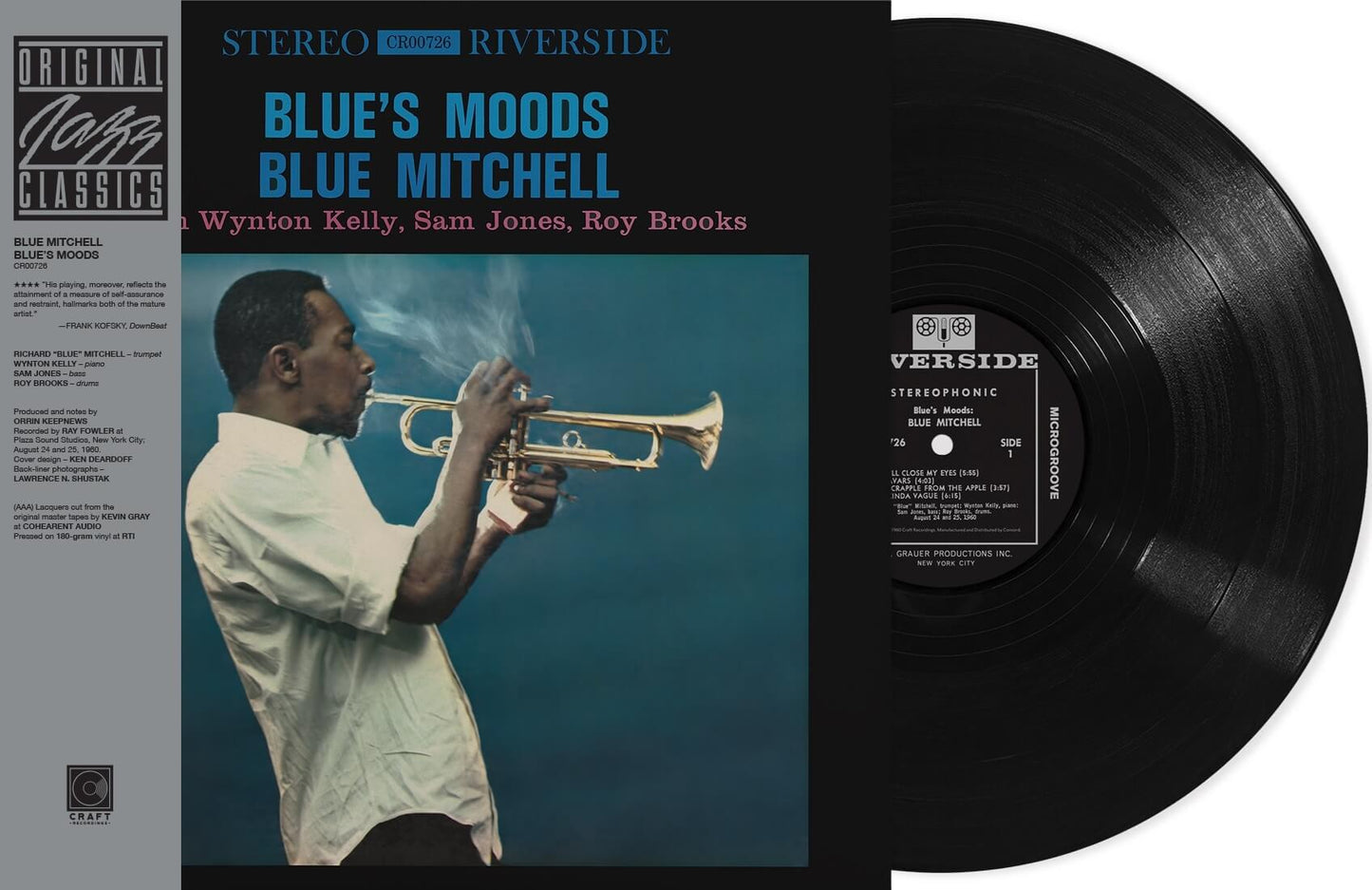 MITCHELL,BLUE - BLUE'S MOODS (ORIGINAL JAZZ CLASSICS SERIES) Vinyl LP