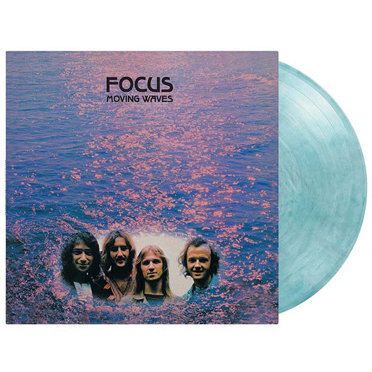 FOCUS - MOVING WAVES Light Blue Marble Vinyl LP
