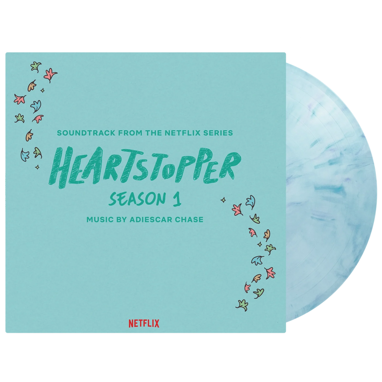 CHASE,ADIESCAR - HEARTSTOPPER - O.S.T. (IEX) Blue Vinyl LP