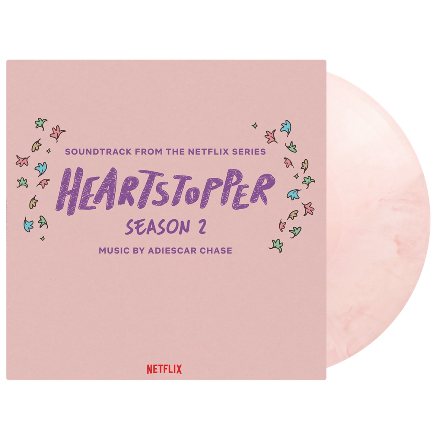 CHASE,ADIESCAR - HEARTSTOPPER - O.S.T. (IEX) Blue Vinyl LP