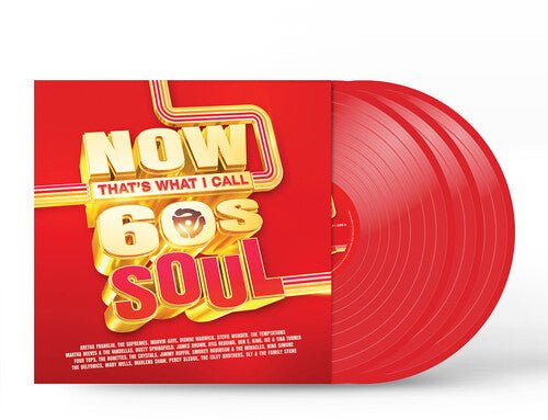 NOW THAT'S WHAT I CALL 60S SOUL / VARIOUS Red Vinyl LP