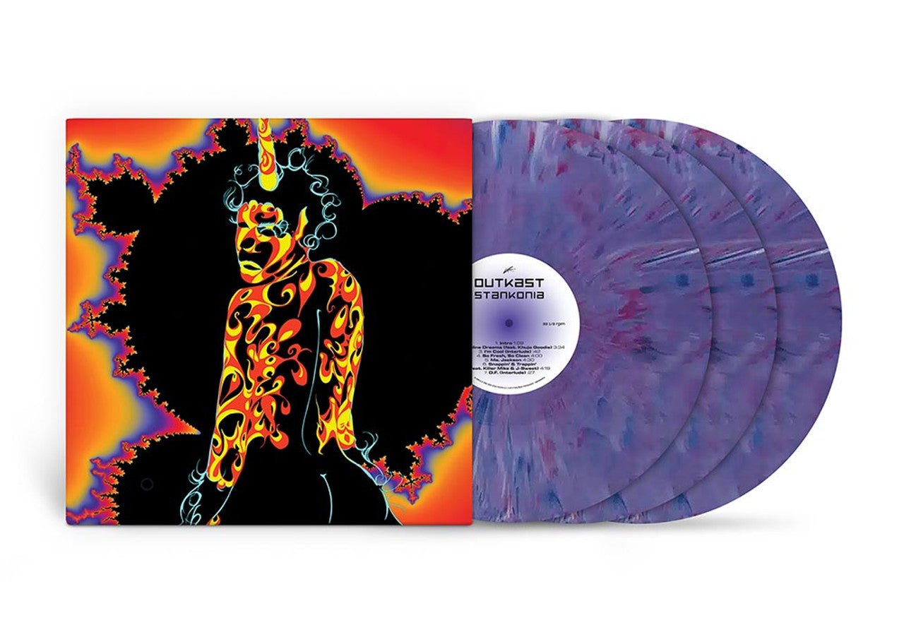 OUTKAST - STANKONIA 25th Anniversary Edition Purple Marble 3 Vinyl LP
