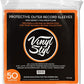 Vinyl Styl® 12 Inch Outer Record Sleeves - Easy Open - 50 Count (Crystal Clear)