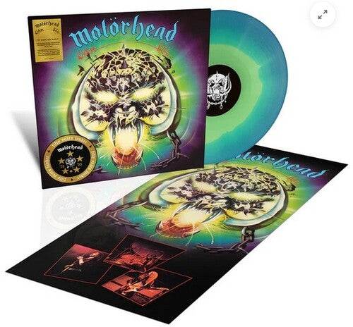 MOTORHEAD - OVERKILL Turquoise & Blue Vinyl LP