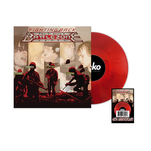 Paul Di'Anno's - Battlezone Fighting Back Red Vinyl LP