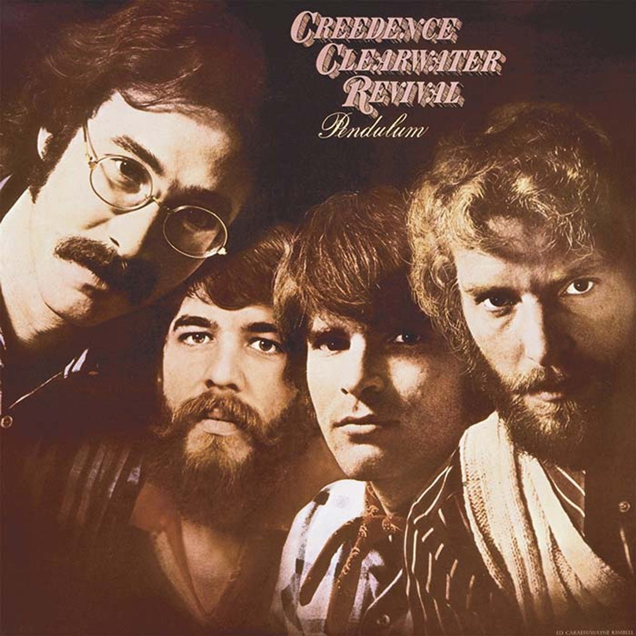 CCR ( CREEDENCE CLEARWATER REVIVAL ) - PENDULUM BROWN Vinyl LP