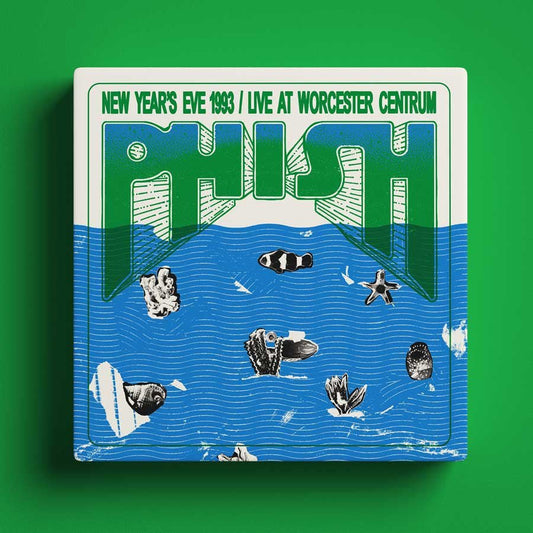 Phish - New Year's Eve 1993, Live at Worcester Centrum 180 Gram 5LP Box Set Seaweed & Water Vinyl LP