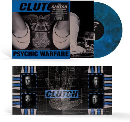 CLUTCH - PSYCHIC WARFARE Smoke Blue Vinyl LP