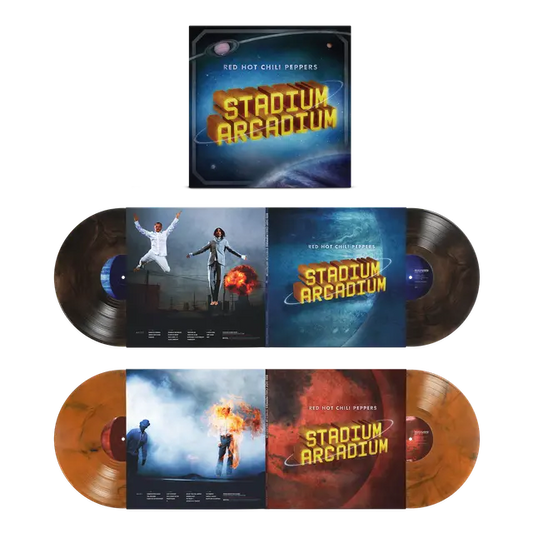 RED HOT CHILI PEPPERS - Stadium Arcadium 20th  Anniversary Brown Smoke & Orange Smoke Vinyl LP