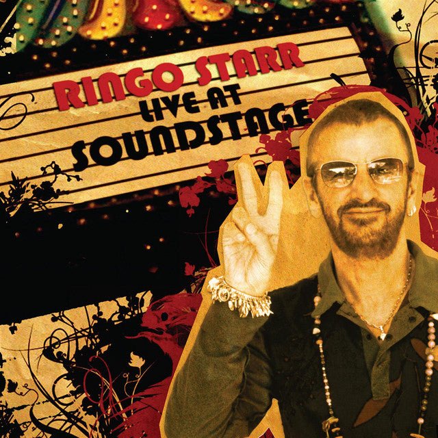 RINGO STARR - LIVE AT SOUNDSTAGE GOLD METALLIC Vinyl LP