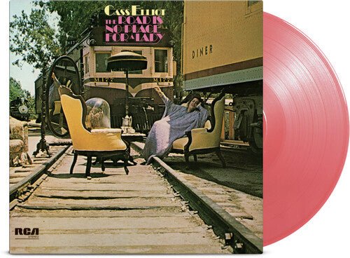 ELLIOT,CASS - ROAD IS NO PLACE FOR A LADY Pink Vinyl LP