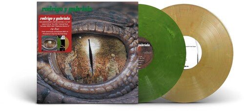 GABRIELA,RODRIGO Y - RODRIGO Y GABRIELA (20TH ANNIVERSARY) / RE-FOC Green & Yellow Vinyl LP