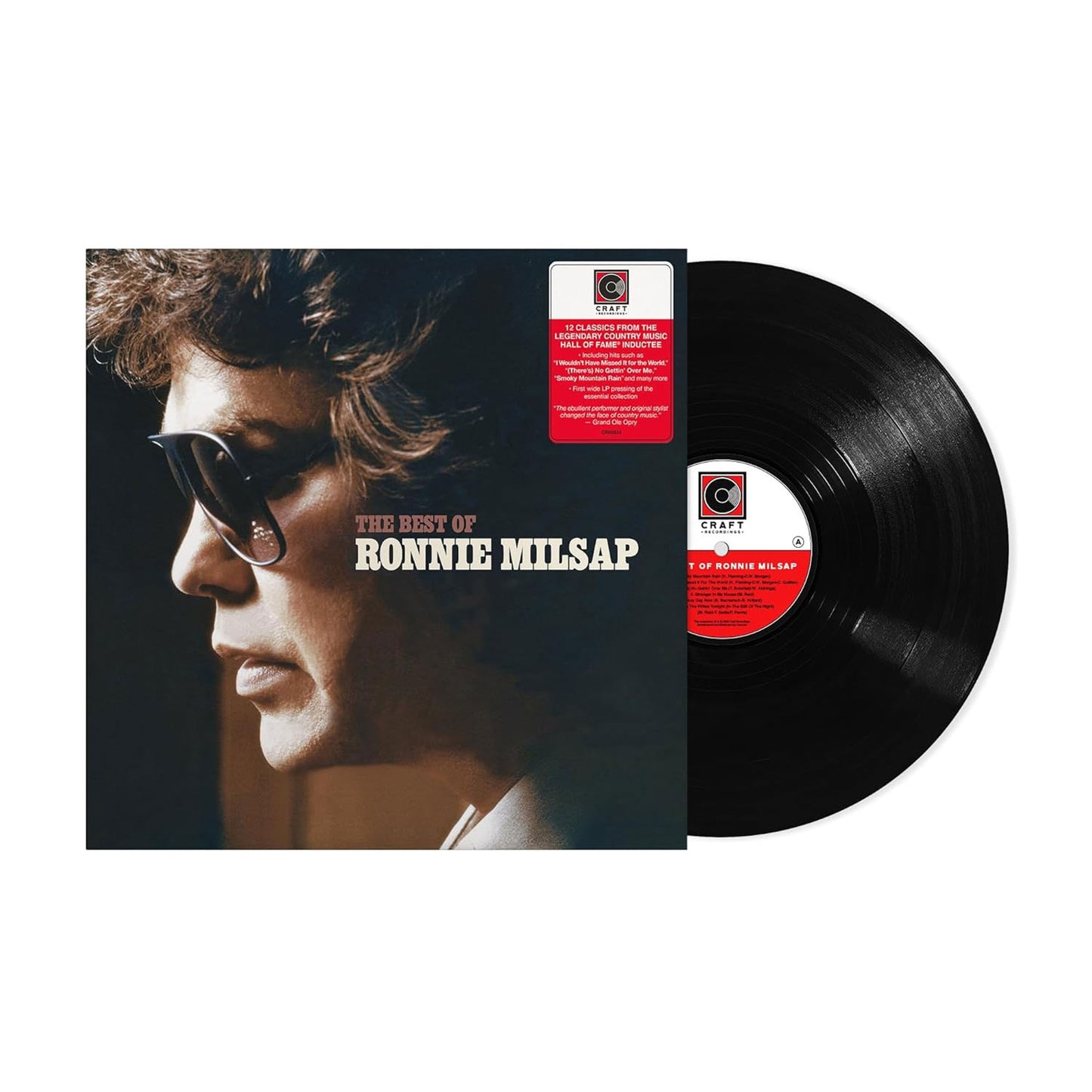 MILSAP,RONNIE - THE BEST OF RONNIE MILSAP Vinyl LP