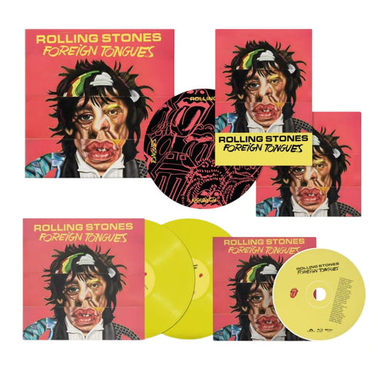 Rolling Stones- Foreign Tongues Box Set Yellow Vinyl LP