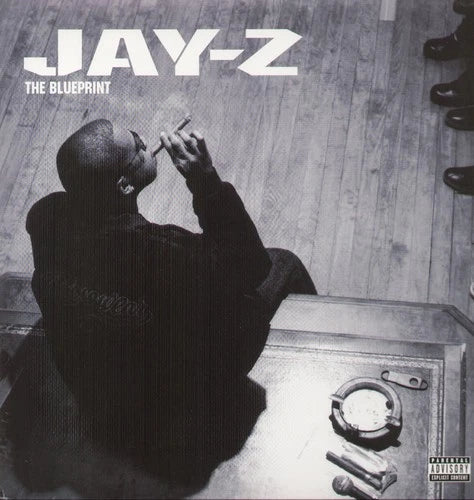 JAY Z- THE BLUEPRINT [Explicit Content] Blue Vinyl LP