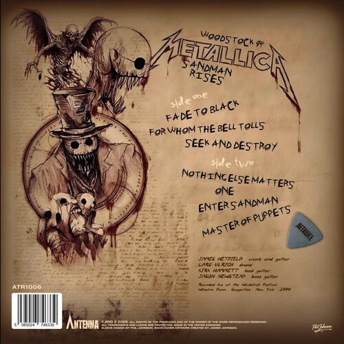 METALLICA - SANDMAN RISES Colored Vinyl LP