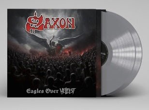 SAXON - EAGLES OVER HELLFEST Silver Vinyl LP