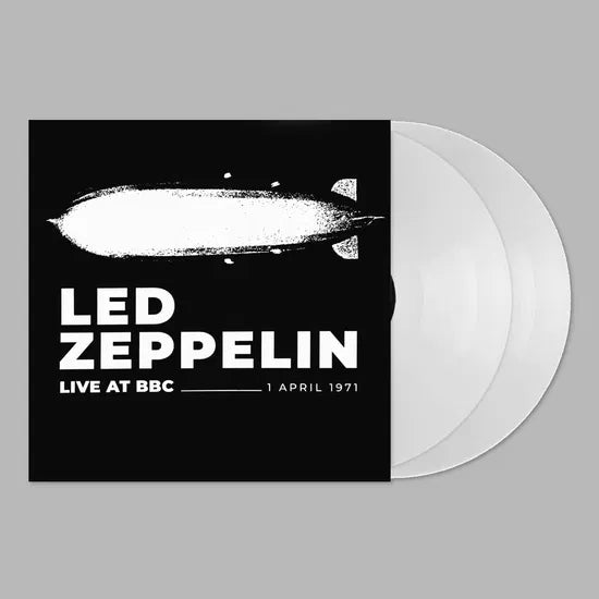 Led Zeppelin - LIVE AT BBC - 1 APRIL 1971 WHITE VINYL LP
