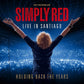 Simply Red - Holding Back the Years: Live in Santiago Clear, Yellow & Black Marbled Vinyl LP