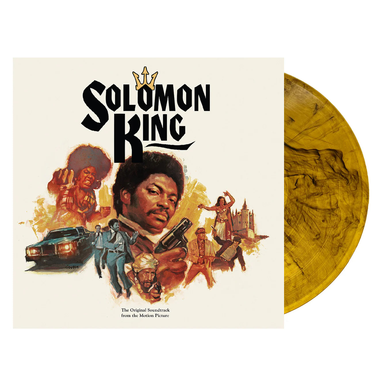 SOLOMON KING / VARIOUS - O.S.T. Colored Vinyl LP