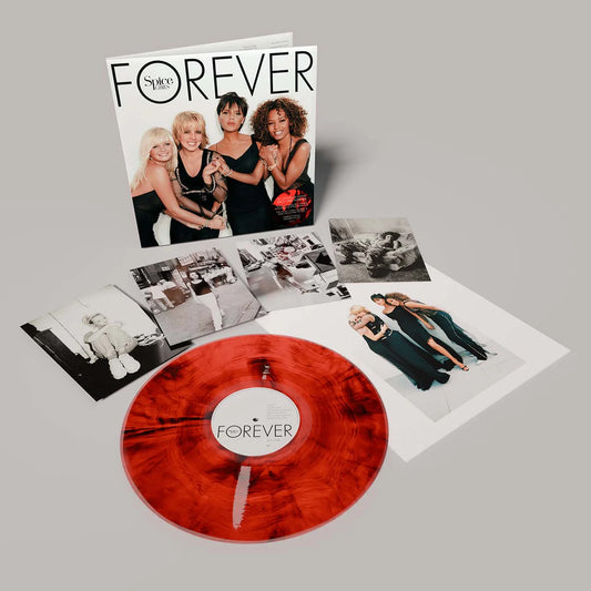 SPICE GIRLS - FOREVER 25 (LIMITED ANNIVERSARY EDITION) RED/BLACK MARBLE Vinyl LP