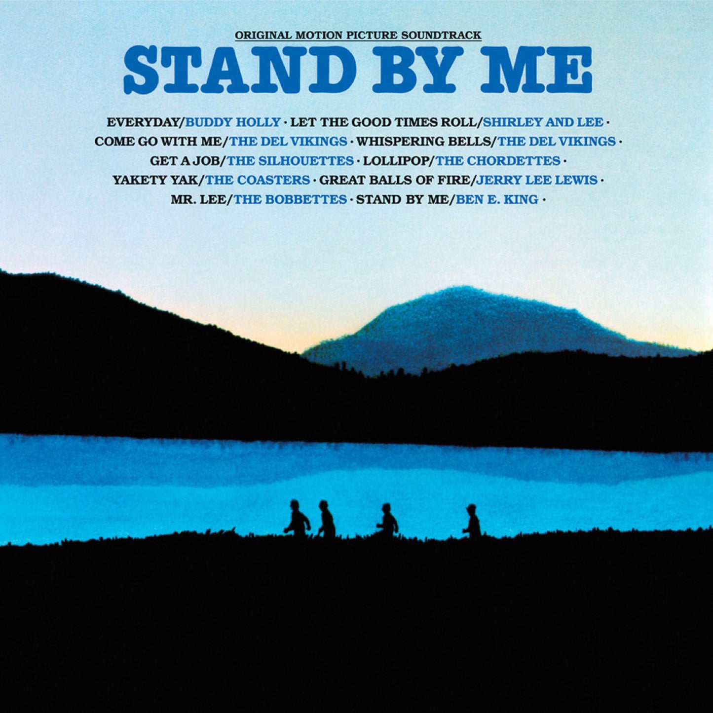 STAND BY ME - ORIGINAL MOTION PICTURE SOUNDTRACK Aqua Blue Vinyl LP