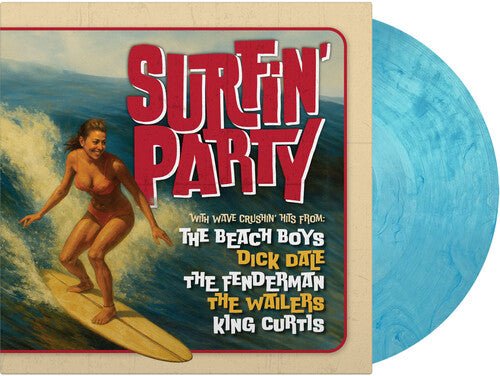SURFIN PARTY / VARIOUS - SURFIN PARTY / VARIOUS - CLEAR & BLUE VINYL Vinyl LP