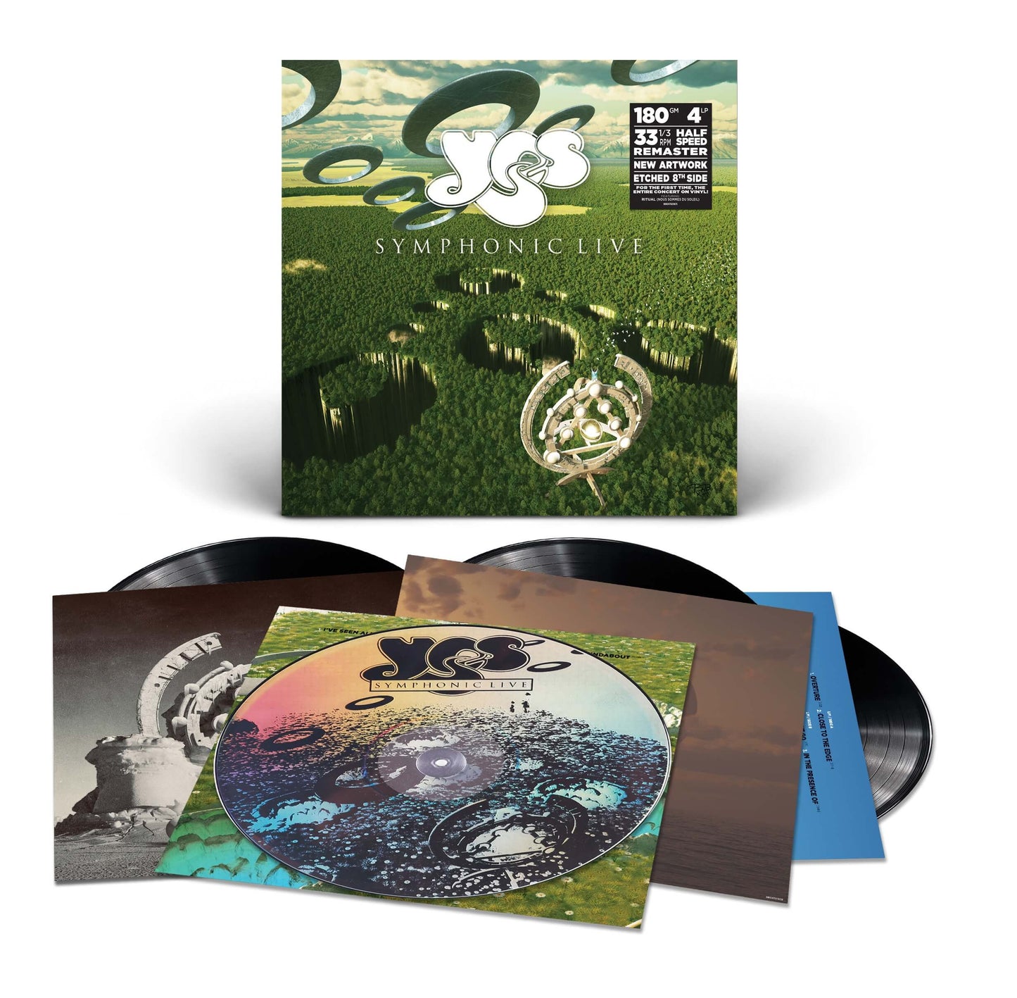 YES - SYMPHONIC LIVE Vinyl LP