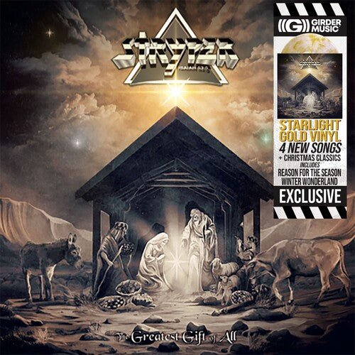 STRYPER - GREATEST GIFT OF ALL Colored Vinyl LP