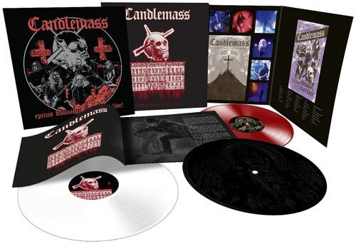 CANDLEMASS - TRITONUS NIGHTS Red, White, Black Vinyl LP