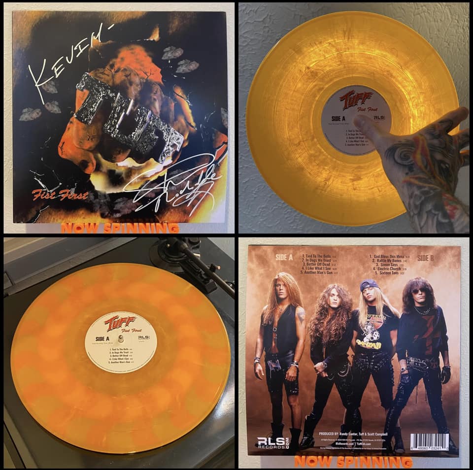 TUFF - FIST FIRST ORANGE Vinyl LP
