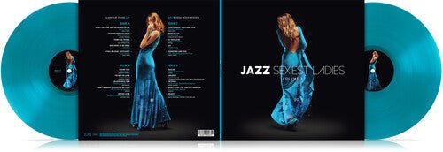 JAZZ SEXIEST LADIES VOLUME 3 / VARIOUS - BLUE Vinyl LP