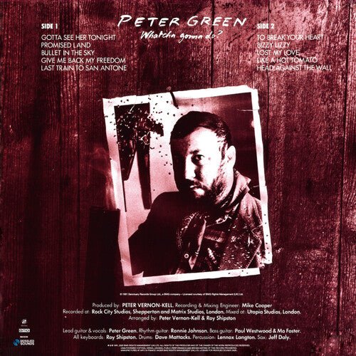 GREEN,PETER - WHATCHA GONNA DO Vinyl LP