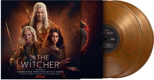 TRAPANESE,JOSEPH - WITCHER: SEASON 4 - O.S.T. Orange &Black Vinyl LP